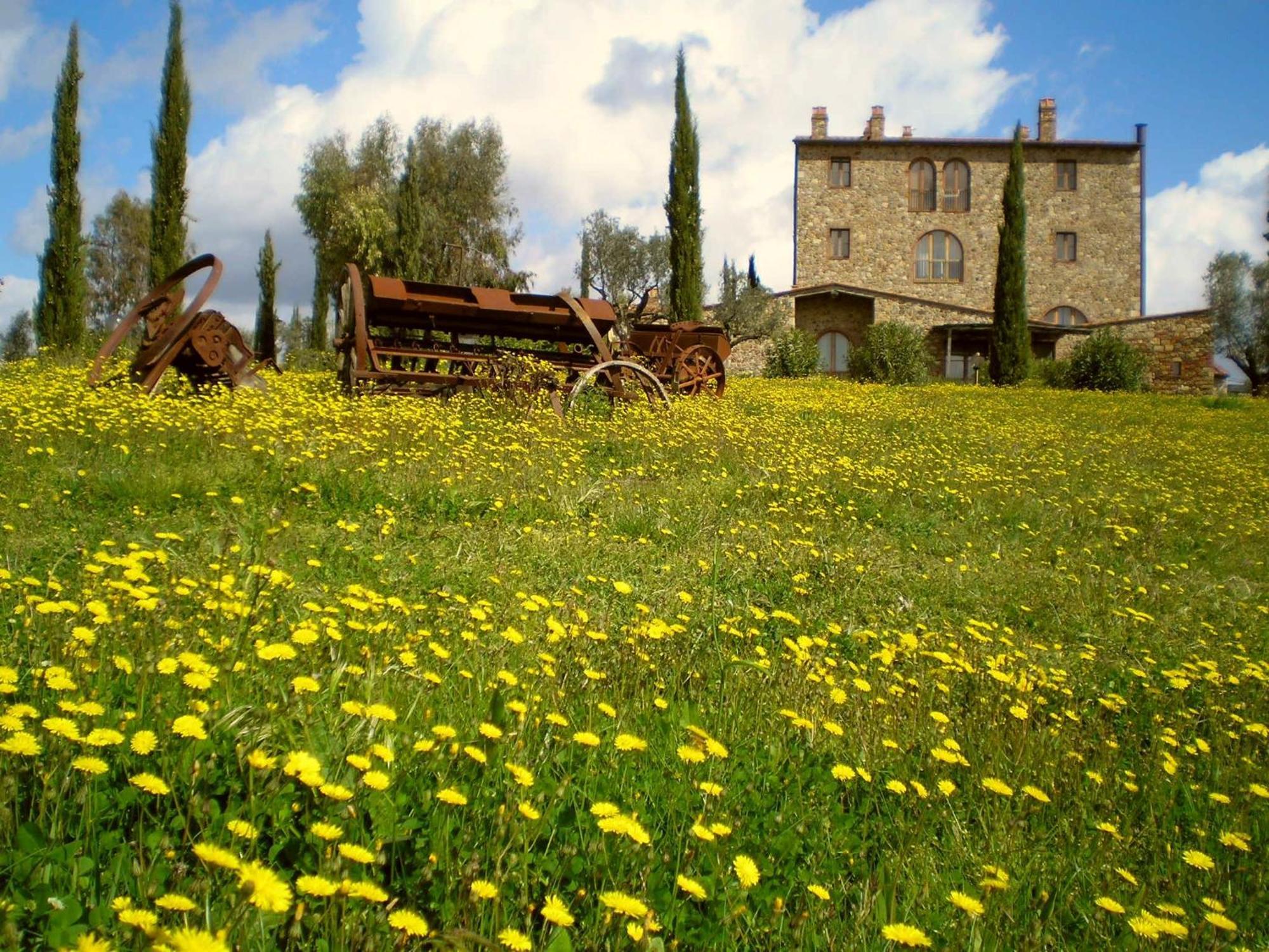 Вилла Il Convento Di Monte Pozzali Масса-Мариттима Экстерьер фото